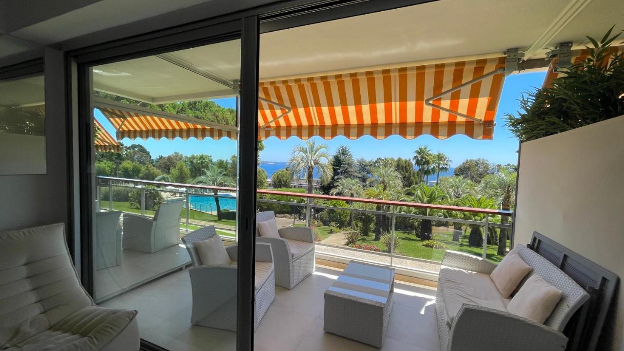 Appartement 2 Chambres Vue Mer Panoramique, Proche Croisette Cannes Vallauris Ngoại thất bức ảnh