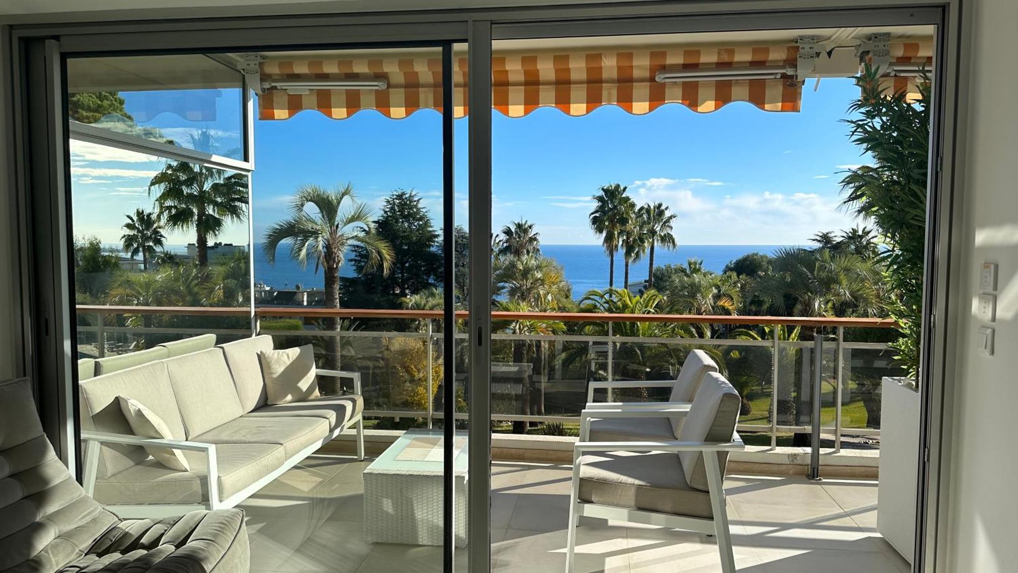 Appartement 2 Chambres Vue Mer Panoramique, Proche Croisette Cannes Vallauris Ngoại thất bức ảnh