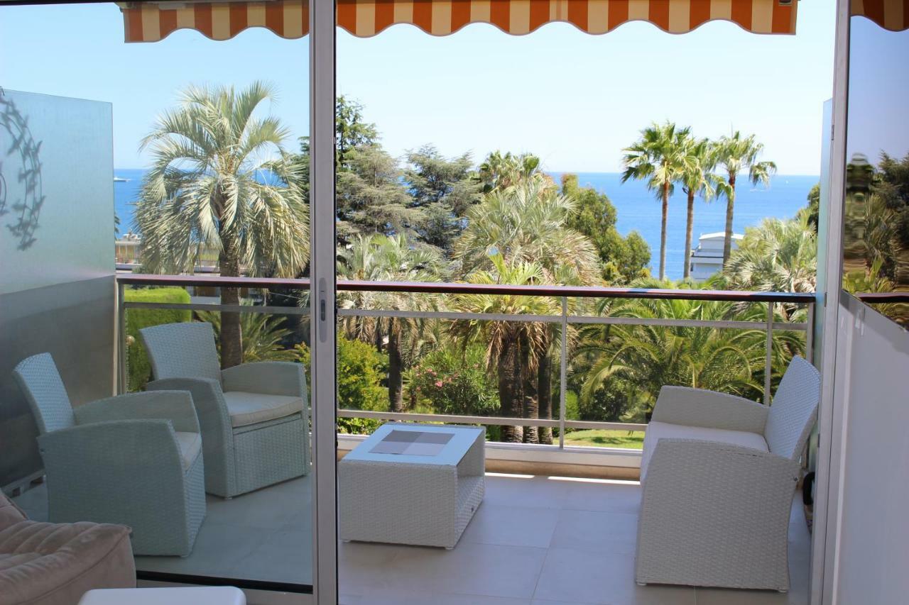 Appartement 2 Chambres Vue Mer Panoramique, Proche Croisette Cannes Vallauris Ngoại thất bức ảnh